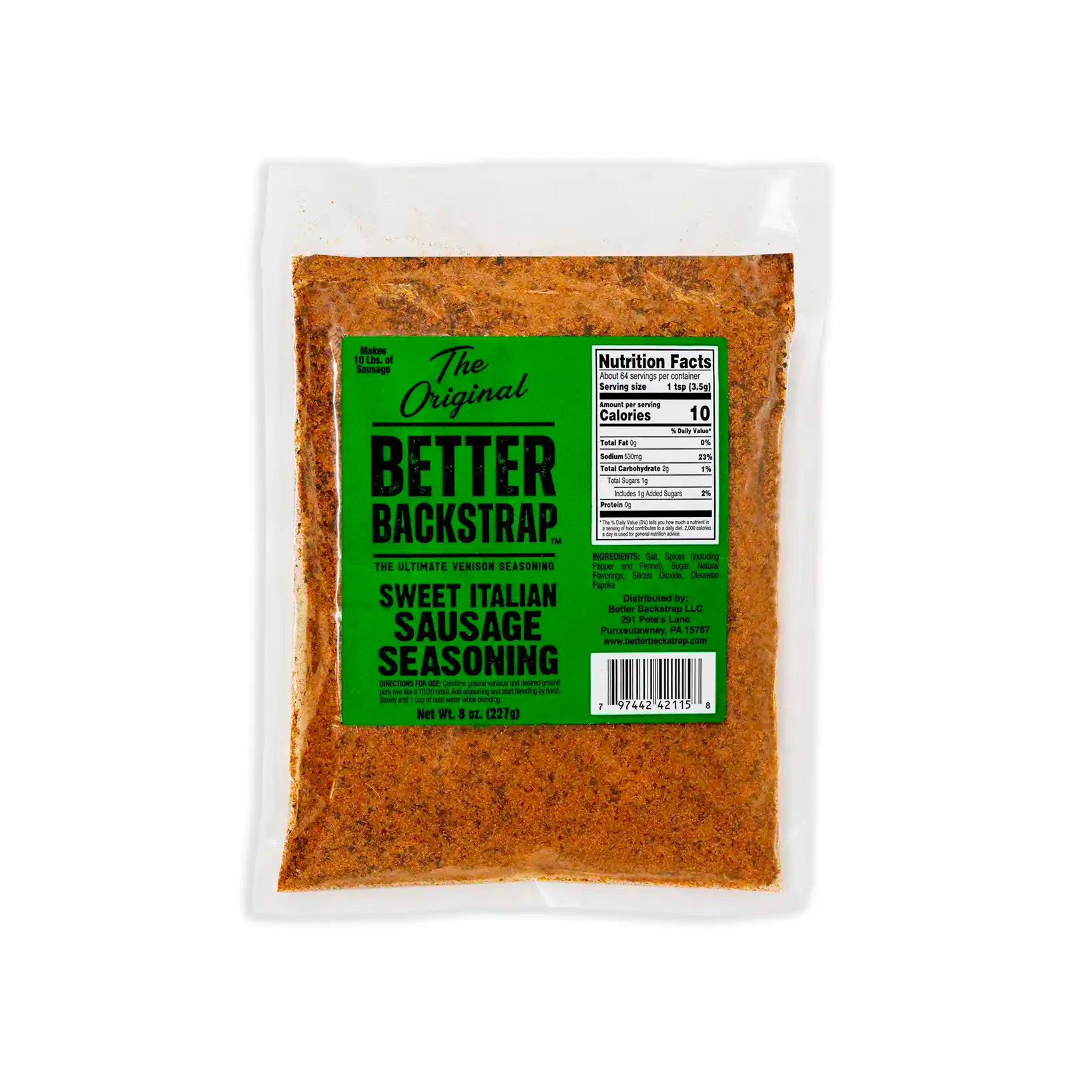Sweet Italian Sausage Seasoning – Better Backstrap